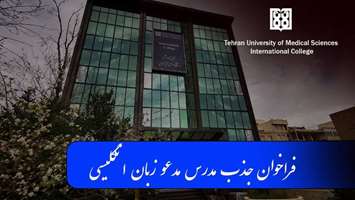فراخوان جذب مدرس مدعو زبان انگلیسی در سال 1405